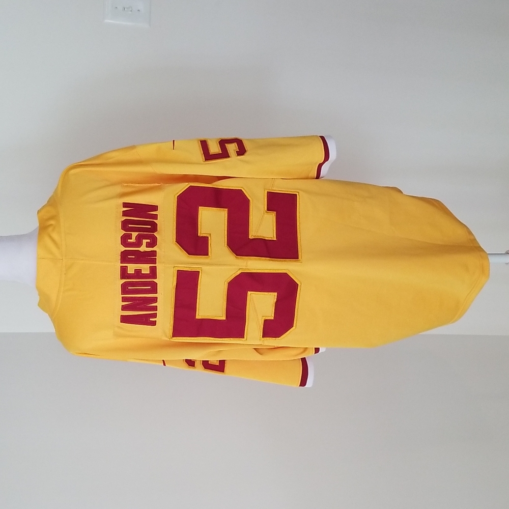 Nike Yellow and Red Men's Jersey - Picture 2 of 7